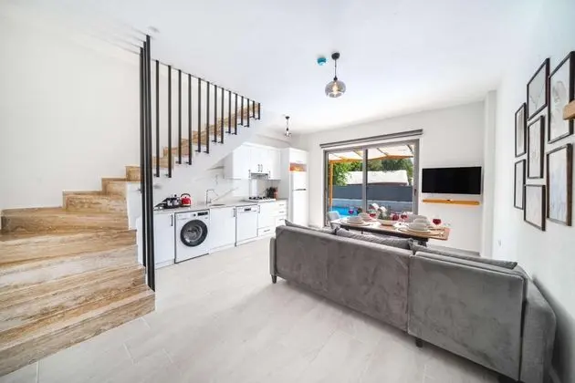 Dublex Villa 5 Kişilik, Dağ veya Havuz Manzaralı, Özel Havuzlu