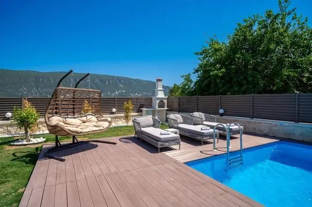 Dublex Villa-İki Yatak Odalı, Havuz ve Bahçe Manzaralı, Özel Havuzlu