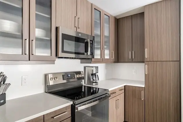 Deluxe Apart Daire, 1 Yatak Odası, Sigara İçilmez, Balkon (Self Check-in with Virtual Front Desk)