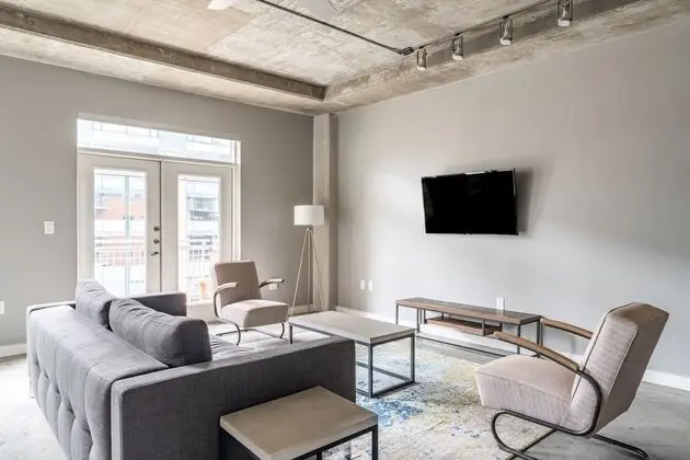 Deluxe Apart Daire, 1 Yatak Odası, Sigara İçilmez, Balkon (Self Check-in with Virtual Front Desk)