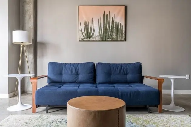 Deluxe Apart Daire, 1 Yatak Odası, Sigara İçilmez, Balkon (Self Check-in with Virtual Front Desk)