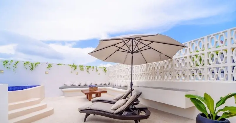 Deluxe Çatı Katı Süiti (Penthouse), 1 En Büyük (King) Boy Yatak, Kişiye Özel Havuzlu