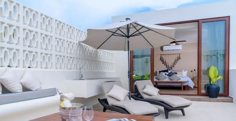 Deluxe Çatı Katı Süiti (Penthouse), 1 En Büyük (King) Boy Yatak, Kişiye Özel Havuzlu