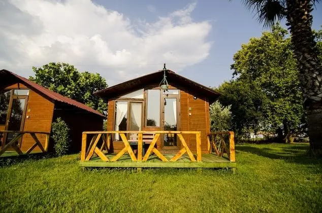 Family Bungalov, Bahçe Manzaralı