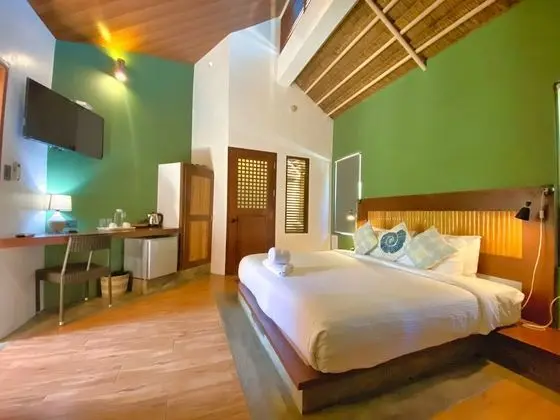 Deluxe Tek Büyük Yataklı Oda, 1 Büyük (Queen) Boy Yatak, Özel Banyo, Resort Manzaralı