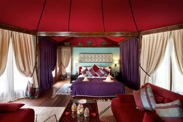 Süit, 1 Tek Kişilik Yatak, Jakuzi, Dağ Manzaralı (Berber Tented Suite with hot tub)