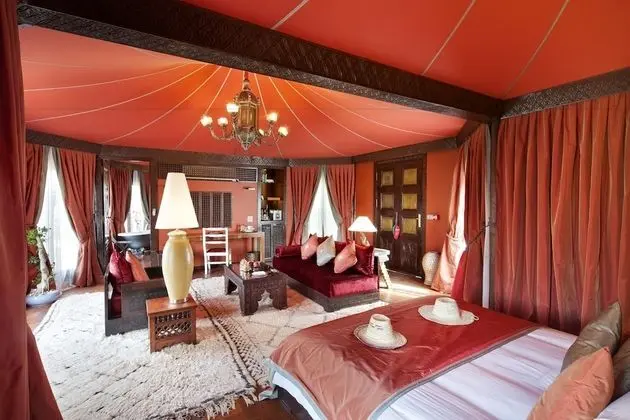 Süit, 1 Tek Kişilik Yatak, Jakuzi, Dağ Manzaralı (Berber Tented Suite with hot tub)