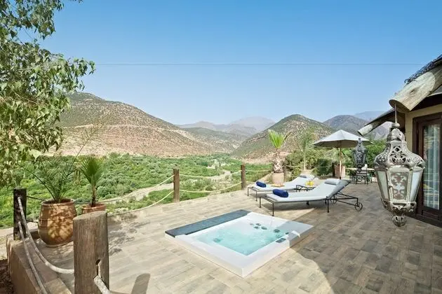 Süit, 1 Tek Kişilik Yatak, Jakuzi, Dağ Manzaralı (Berber Tented Suite with hot tub)