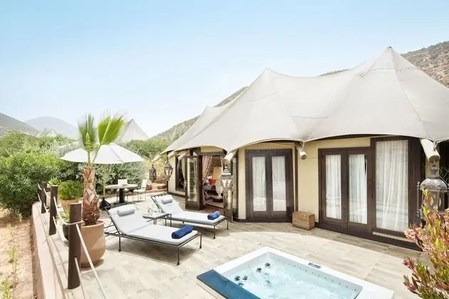 Süit, 1 Tek Kişilik Yatak, Jakuzi, Dağ Manzaralı (Berber Tented Suite with hot tub)
