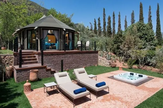 Süit, 1 Tek Kişilik Yatak, Jakuzi, Dağ Manzaralı (Berber Tented Suite with hot tub)