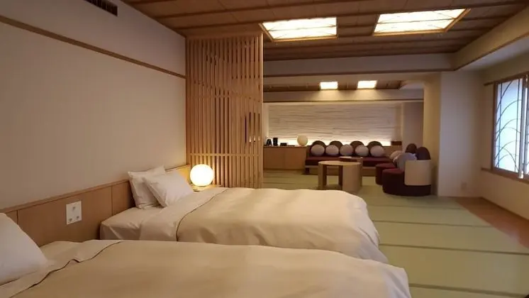 Traditional İki Ayrı Yataklı Oda, Sigara İçilmez (Japanese, Wood, Tatami)