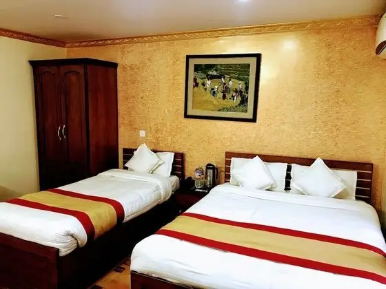 Deluxe Tek Büyük veya İki Ayrı Yataklı Oda, 2 Yatak Odası, Bahçe Manzaralı