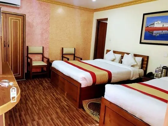 Deluxe Tek Büyük veya İki Ayrı Yataklı Oda, 2 Yatak Odası, Bahçe Manzaralı