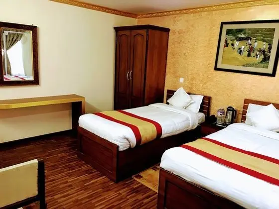Deluxe Tek Büyük veya İki Ayrı Yataklı Oda, 2 Yatak Odası, Bahçe Manzaralı