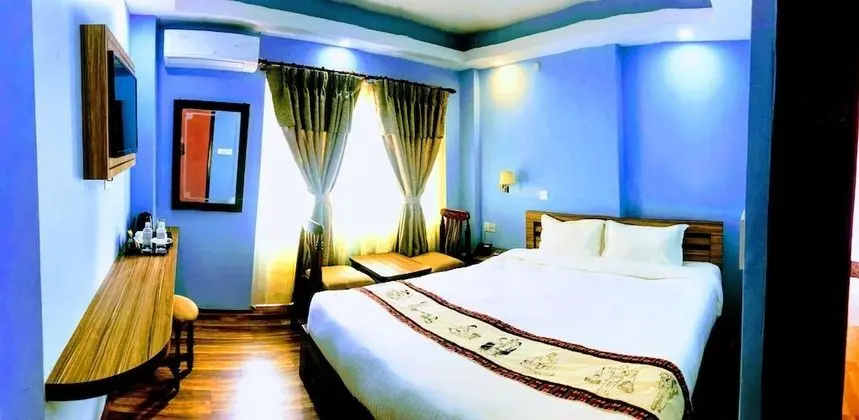 Deluxe Tek Büyük veya İki Ayrı Yataklı Oda, 2 Yatak Odası, Bahçe Manzaralı