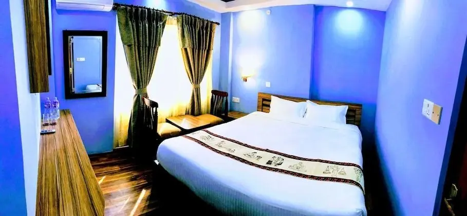 Deluxe Tek Büyük veya İki Ayrı Yataklı Oda, 2 Yatak Odası, Bahçe Manzaralı