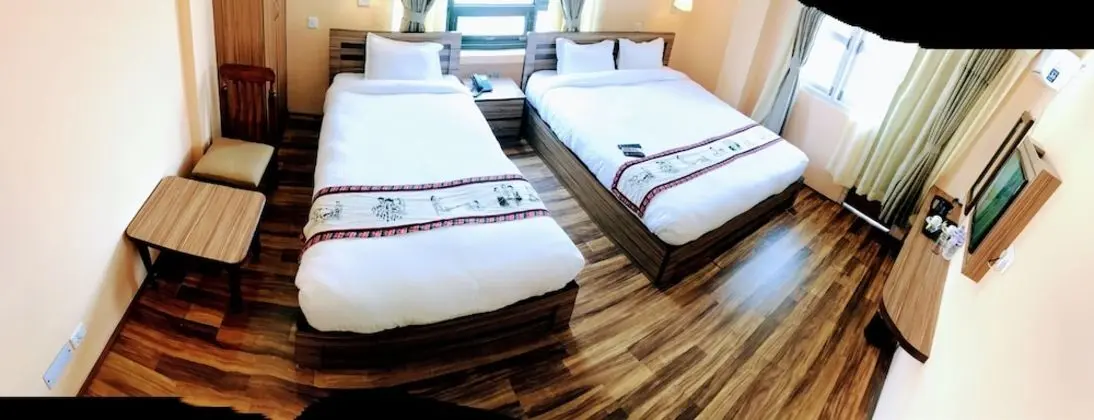 Deluxe Tek Büyük veya İki Ayrı Yataklı Oda, 2 Yatak Odası, Bahçe Manzaralı