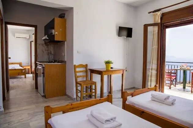 Panoramic Apart Daire, 1 Yatak Odası, Balkon, Deniz Manzaralı