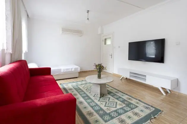 Bahçe manzaralı Balkonlu daire