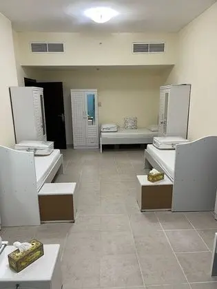 Single Bed in 5 Beds Dormitory Room For Male