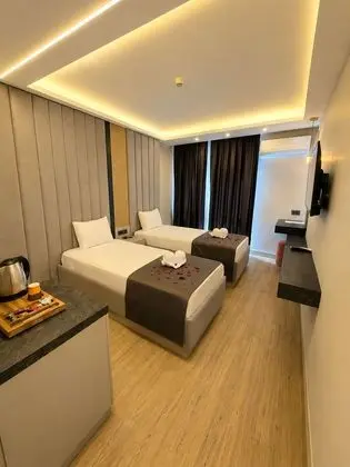 Tek Büyük veya İki Ayrı Yataklı Oda, Sigara İçilebilir, Şehir Manzaralı