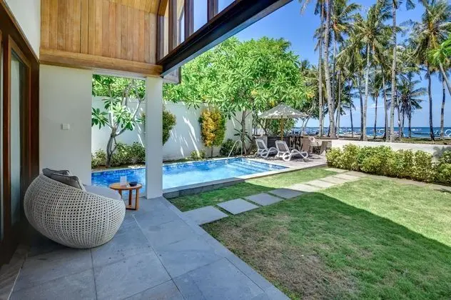Beach Front Villa with Private Pool
