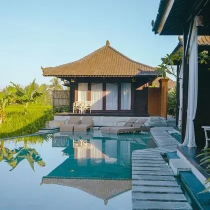 Superior Villa, 1 En Büyük (King) Boy Yatak, Havuz Manzaralı
