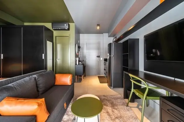 Business Stüdyo Süit, 1 Büyük (Queen) Boy Yatak, Mutfak, Şehir Manzaralı