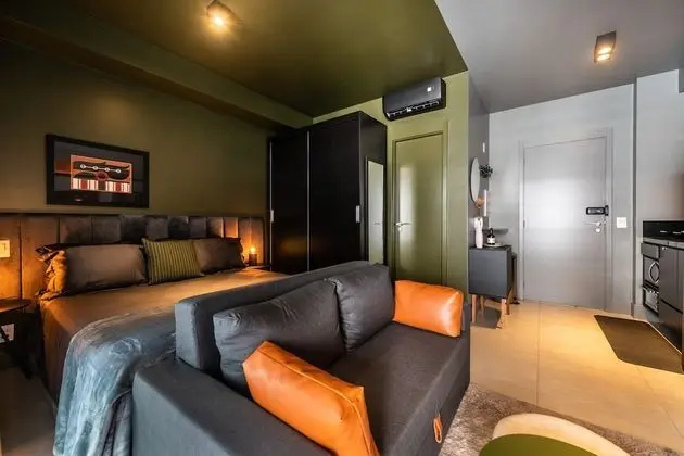 Business Stüdyo Süit, 1 Büyük (Queen) Boy Yatak, Mutfak, Şehir Manzaralı