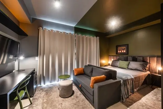 Business Stüdyo Süit, 1 Büyük (Queen) Boy Yatak, Mutfak, Şehir Manzaralı