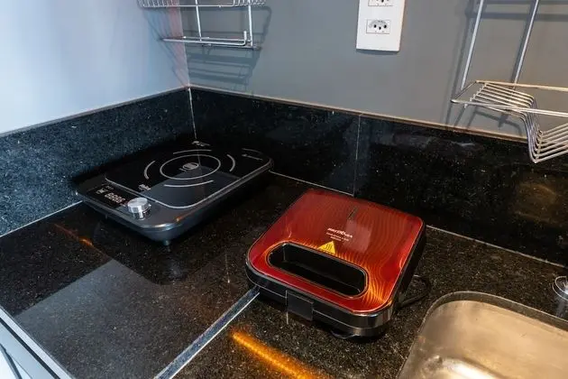 Business Stüdyo Süit, 1 Büyük (Queen) Boy Yatak, Mutfak, Şehir Manzaralı