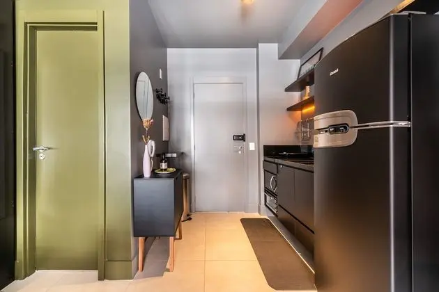 Business Stüdyo Süit, 1 Büyük (Queen) Boy Yatak, Mutfak, Şehir Manzaralı