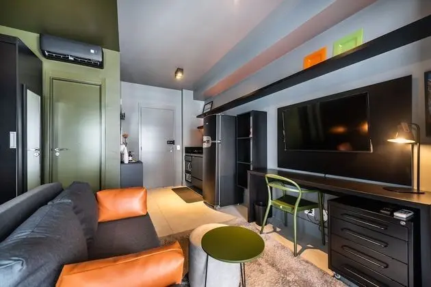 Business Stüdyo Süit, 1 Büyük (Queen) Boy Yatak, Mutfak, Şehir Manzaralı