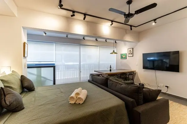 Business Stüdyo Süit, 1 Büyük (Queen) Boy Yatak ve Çekyat, Mutfak, Şehir Manzaralı