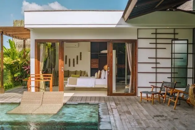 Luxury Villa, 2 Yatak Odası, Kişiye Özel Havuzlu (Jungle View)