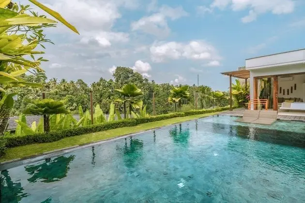 Luxury Villa, 2 Yatak Odası, Kişiye Özel Havuzlu (Jungle View)