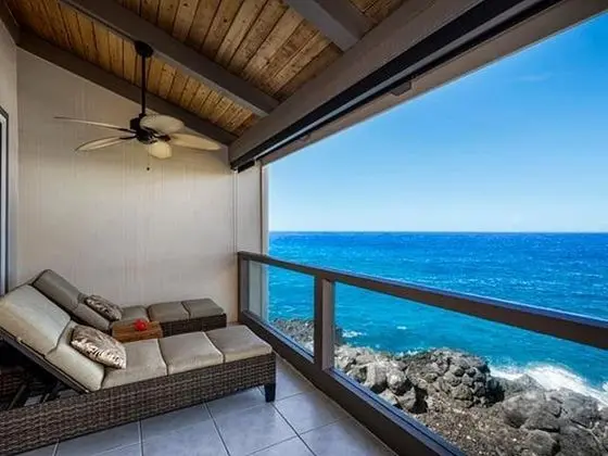 Daire, Birden Çok Yatak, Kısmi Deniz Manzarası (Keauhou Kona Surf & Racquet Club #5-3)