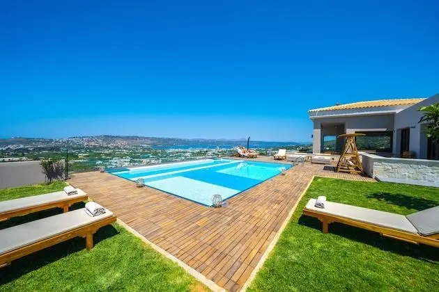 Deluxe Villa, 4 Yatak Odası, Kişiye Özel Havuzlu, Deniz Manzaralı