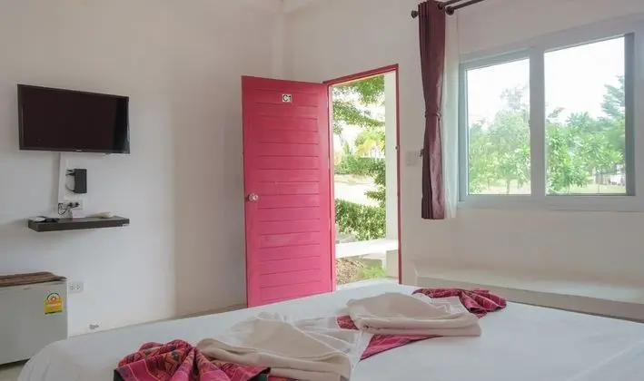 Deluxe Tek Büyük veya İki Ayrı Yataklı Oda, Bahçe Manzaralı