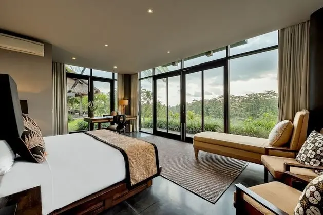 Villa, 2 Yatak Odası, Kişiye Özel Havuzlu, Vadi Manzaralı (Pondok Sapi)