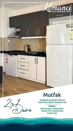2+1 Daire, Bahçe Manzaralı, Teraslı