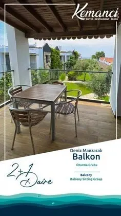 2+1 Daire, Bahçe Manzaralı, Teraslı