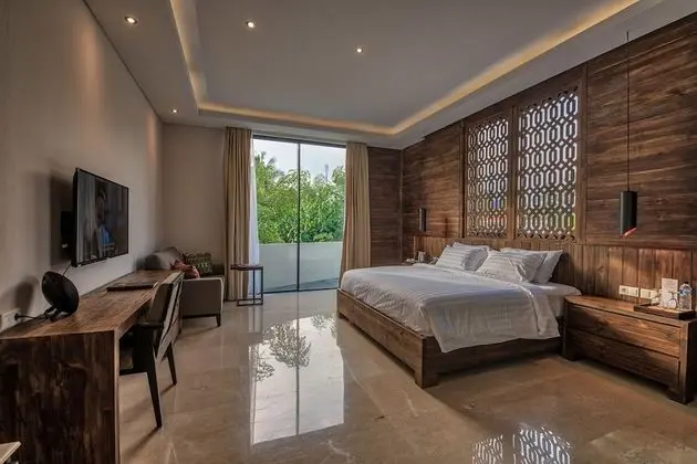 Deluxe Tek Büyük Yataklı Oda, Sigara İçilmez, Tepe Manzaralı