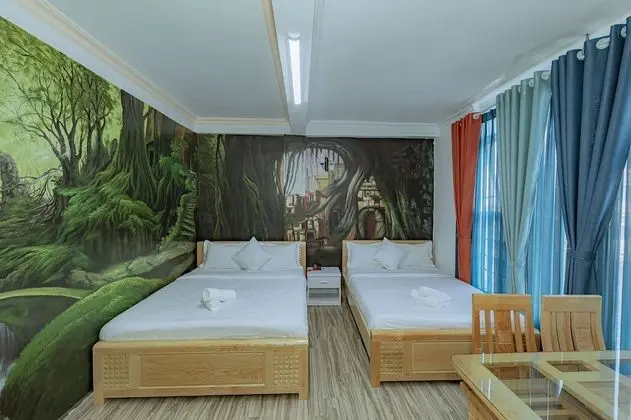 Deluxe Dört Kişilik Oda, 2 Çift Kişilik Yatak, Şehir Manzaralı