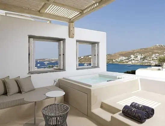 Deluxe Oda, Sıcak Su Küveti, Kısmi Deniz Manzaralı