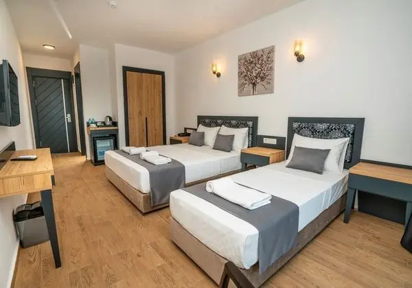 Standart Üç Kişilik Oda, Bahçe Manzaralı, Balkonsuz
