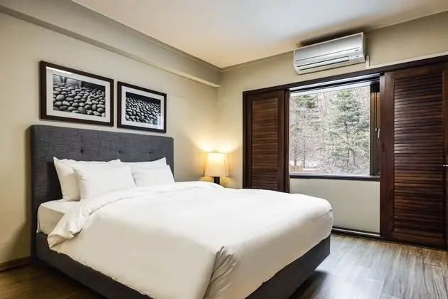Deluxe Tek Büyük Yataklı Oda, Dağ Manzaralı (Ondol, 1 Double bed, 1 Futon)