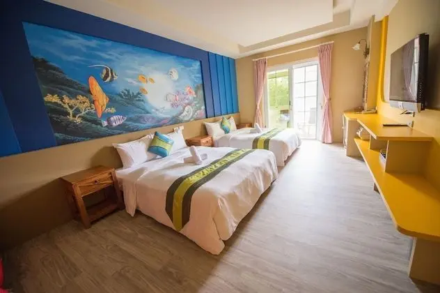 Dört Kişilik Oda, 1 Yatak Odası, Balkon