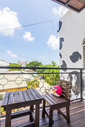 Comfort Üç Kişilik Oda, Balkon