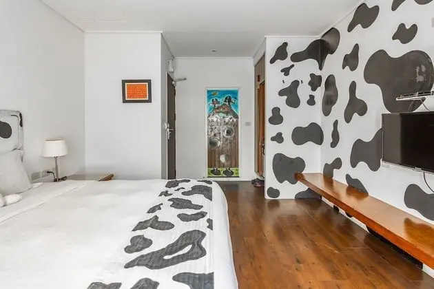Tek Büyük Yataklı Oda, Balkon, Dağ Manzaralı
